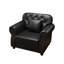 Canapés confortables en similicuir de style moderne Chesterfield de 41,3 pouces pour la maison