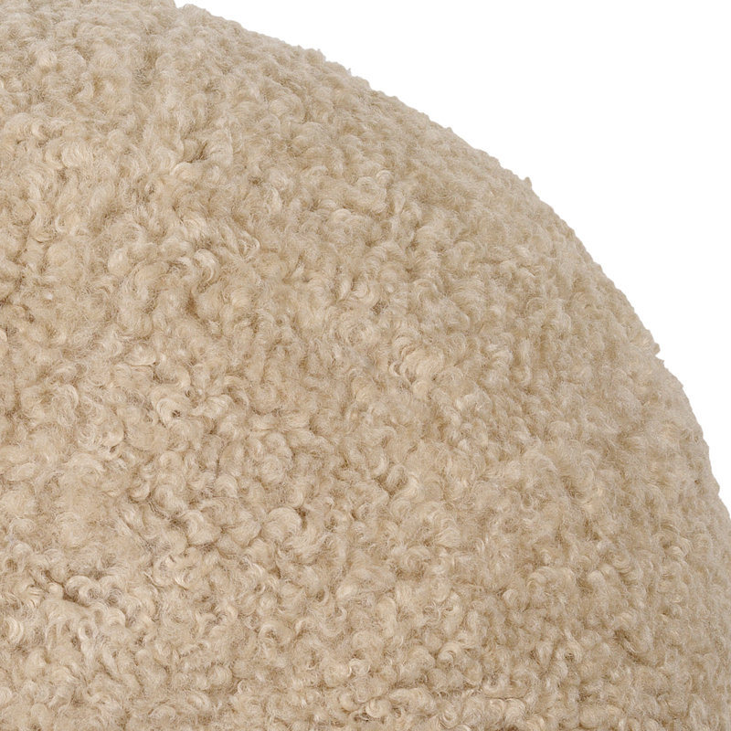Palla Circular Pillow Cover & Insert, 11.81" x 11.81", Canberra Sand
