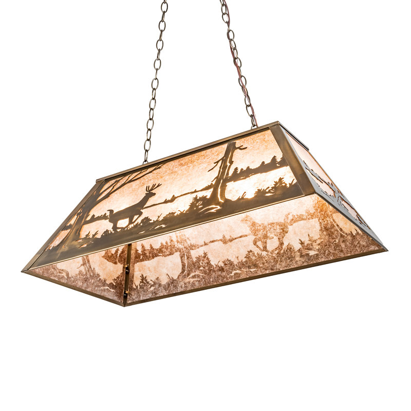 Rustic Lodge 6 - Light Pendant, Antique Copper