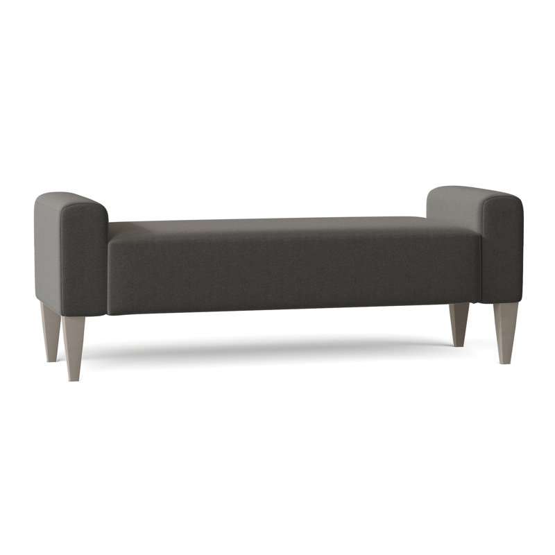 Sudbury Upholstered Bench, Blanca, Taupe Velvet 1667-012
