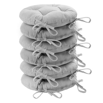 Harbour Housewares - Round Garden Chair Seat Cushions