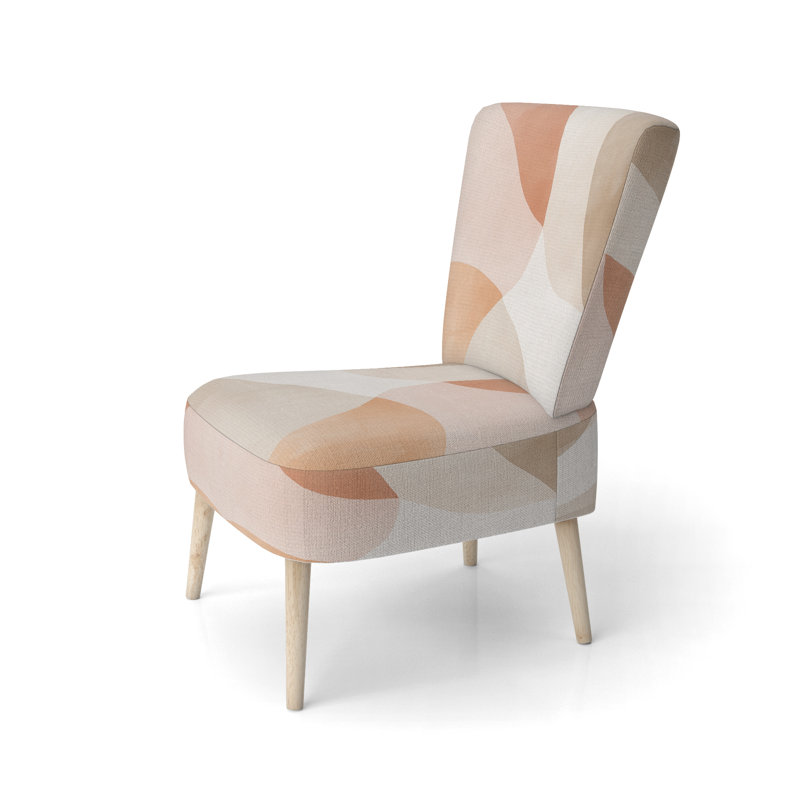 Chaise d'appoint Abstract Minimalisme, Side Chair Armless