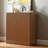 Mid-Century Modern 34" Accent Cabinet With 2 Fluted Doors-39196355