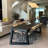 Simple Modern Rectangular Dining Table Oak Solid Wood Dining Table-100560557
