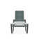Holna Outdoor Rust-Resistant Metal Chaise Lounge