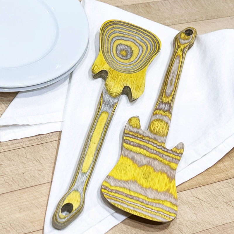 Island Bamboo 4 Utensil Set