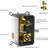 Dual Shower Head Square - 12 Inch, Wall Mounted, Mounted