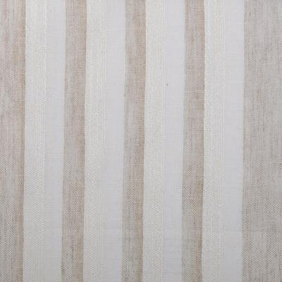 Dylan Sheers and Casements Print Fabric, Natural