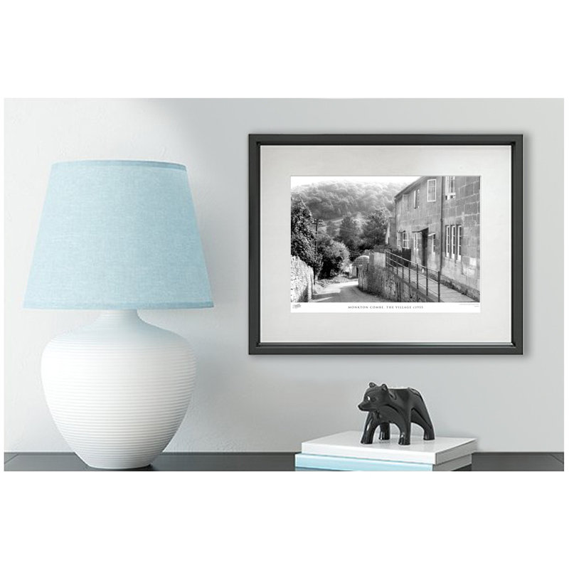 Monkton Combe, The Village C1955 - Single Picture Frame Print, 28cm H X 36cm W x 2cm D