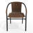 Justin Rattan Indoor-Outdoor Restaurant Stack Chair-268725384