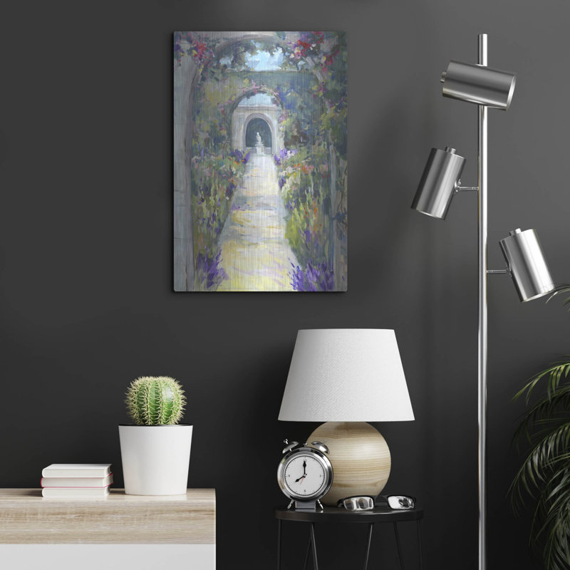  «Peaceful Passage» par Jadei, impression murale en métal, 16 po x 24 po, H 24 po x l 16 po