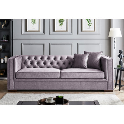 Roselyne Velvet Sofa