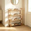 25cm W Bamboo / Rattan Shelving Unit