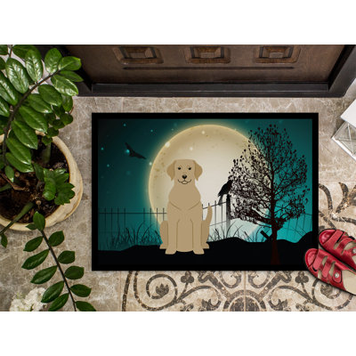 Carror Non-Slip Halloween Outdoor Doormat