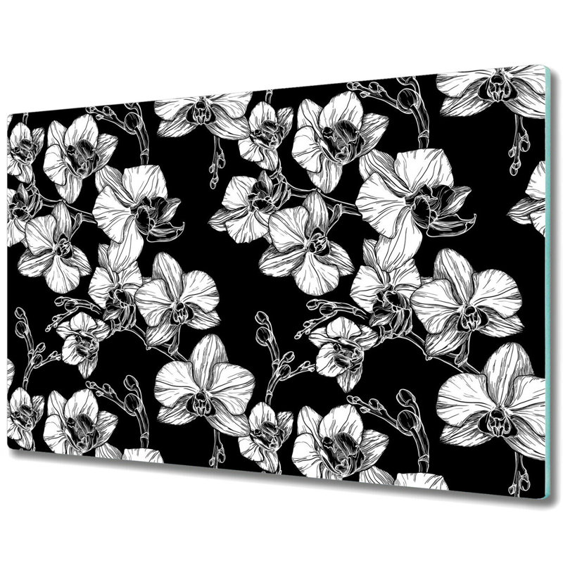 Likins Tempered Glass Chopping Board, 52cm x 80cm