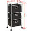 41.5cm W Metal Shelving Unit with Wheels