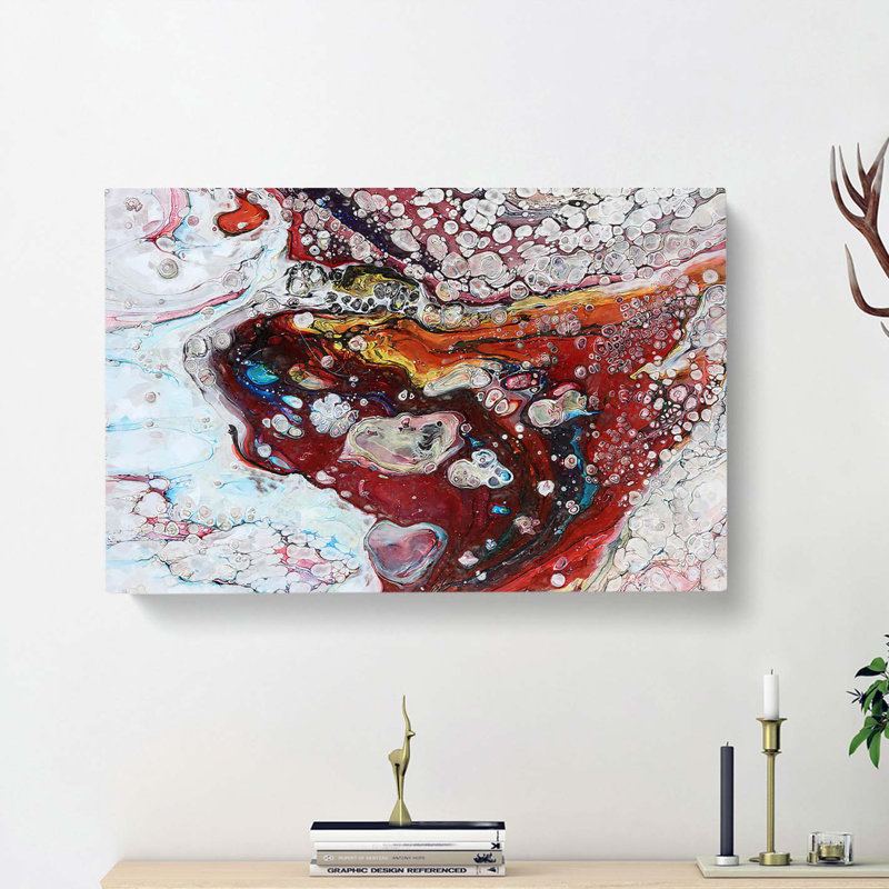 Infinite Love In Abstract - Wrapped Canvas Painting, 50cm H x 76cm W x 3cm D