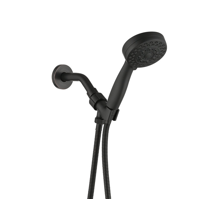 Pomme de douche à 5 réglages avec modes et pommes de douche à haute pression, Bronze frotté à l'huile