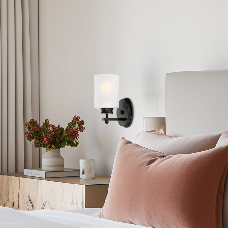 Davonya Steel Armed Sconce, Oil Rubbed Bronze