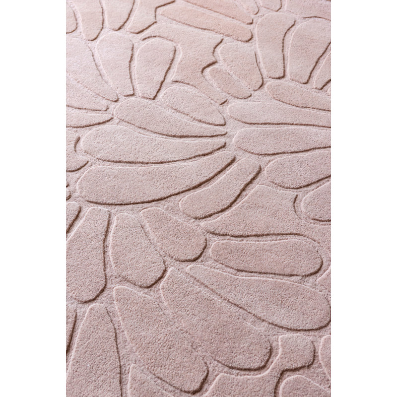 LA Coleby Petals - rose craie - 078802 250 x 350, Rectangle 8 pi 2 po x 11 pi 6 po