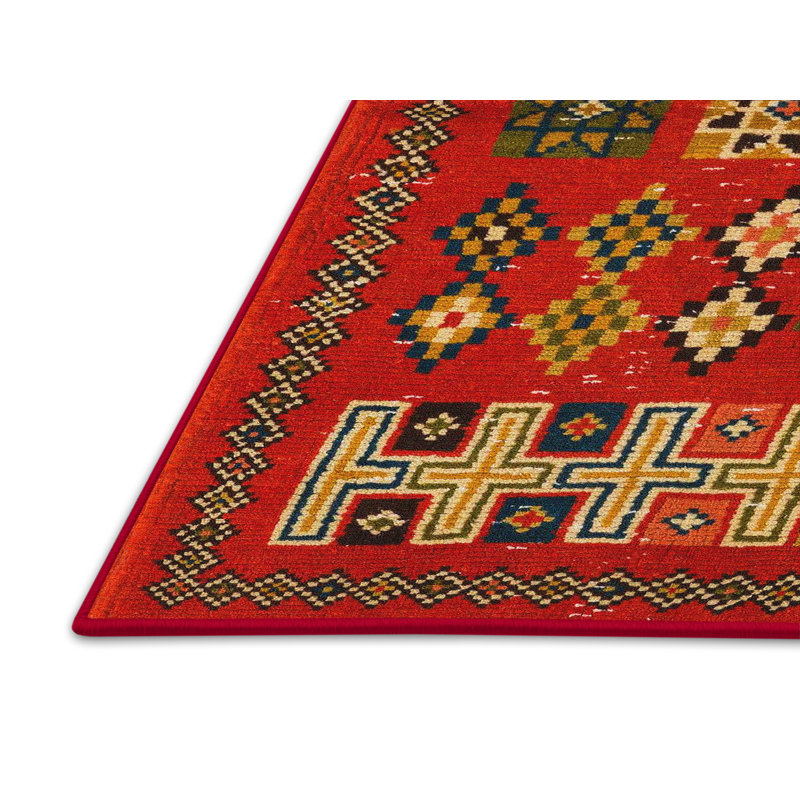 Abstract Indoor Rug, Rectangle 8' x 12'