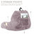 Faux Fur Reading Backrest Pillow-108989350
