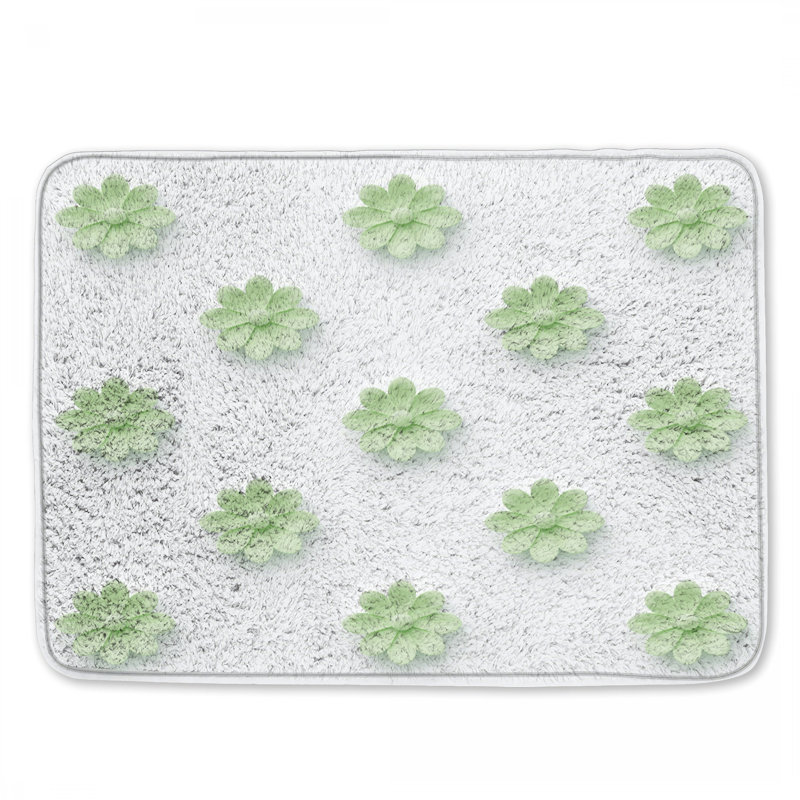 Tapis pour salle de bain, L 24 po x L 17 po