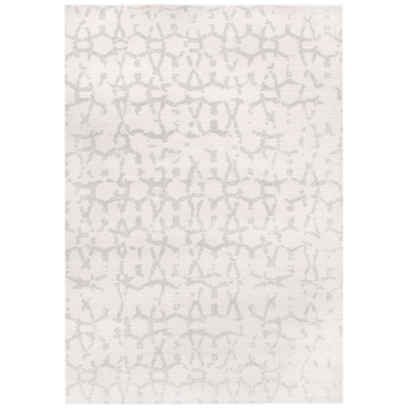 Abstract Rug, Rectangle 6'7" x 9'6"