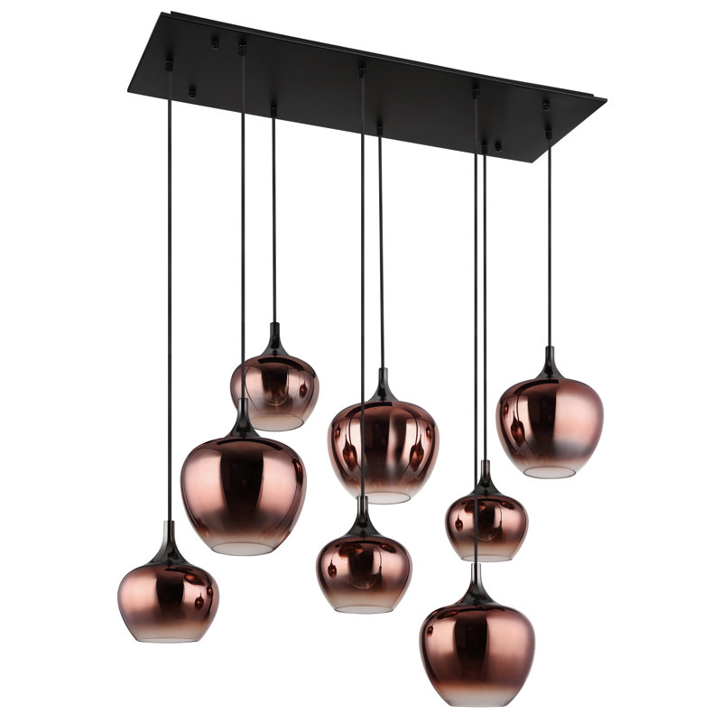 Isabelle 8 - Light Pendant, Copper-coloured