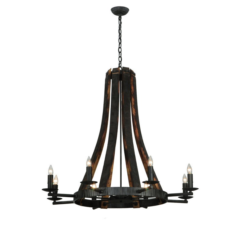 Healey 8 - Light Chandelier