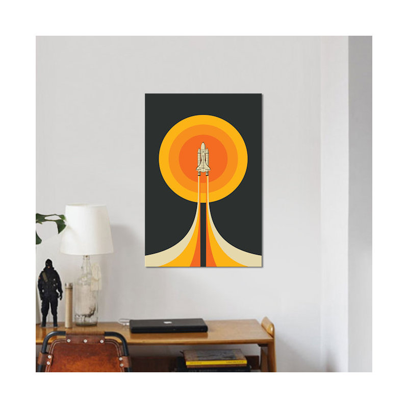 " Upward " by Jazzberry Blue, 60" H x 40" W x 1.5" D