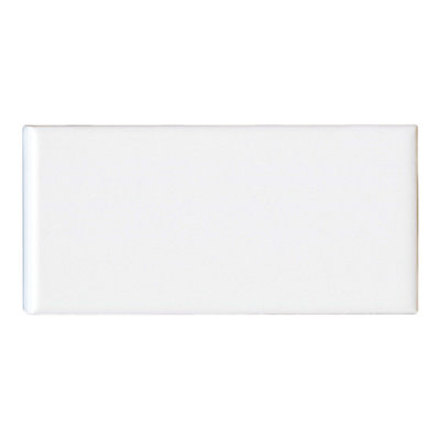 Carreau de céramique bullnose 6 po x 3 po Traditions