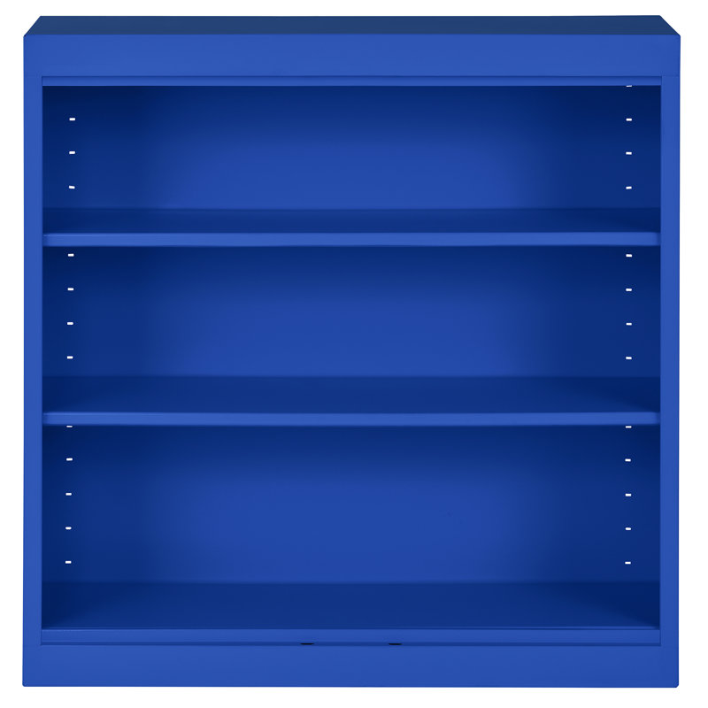  Armoire de rangement simple en acier de calibre 24 (H 36 po x l 36 po x P 12 po), Bleu