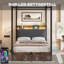 Metal Ottoman Storage Bed-1895350690