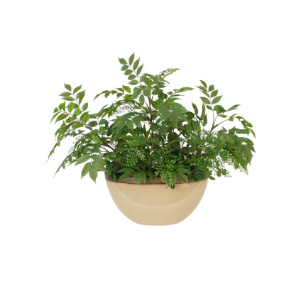 23'' Faux Fern Plant in Earthenware Planter