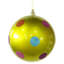 Ornement boule de Noël bonbon à pois-30592191-30592195