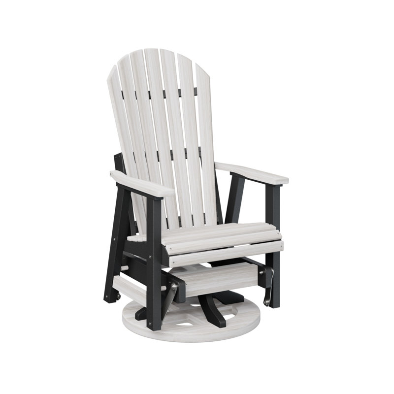 Fauteuil coulissant berçant berlinois berlinois, Seashell Top/Black Base
