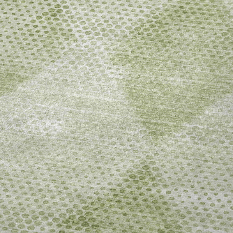 Addison Machine Washable Sherpa Throw Blanket, Mint Geometric
