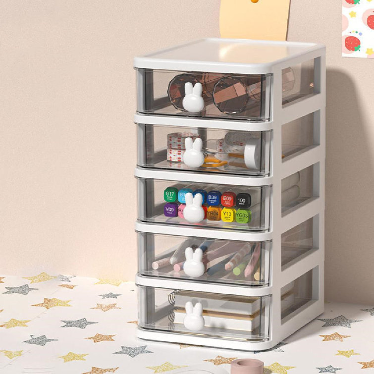 Kanja Makeup Organizer Rebrilliant Finish: White