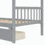 Lit simple en bois avec tiroirs-523263396