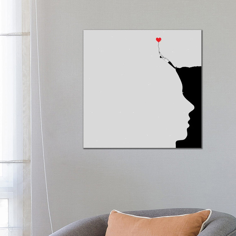 Leap Into The Void by Filippo Spinelli - Print on Canvas, Wrapped Canvas, 66.04 cm H x 66.04 cm W x 1.91 cm D