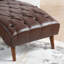 Chaise longue rembourrée