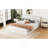 Queen Size Upholstered Platform Bed