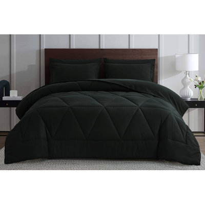Microfiber Bed in a Bag Comforter Set