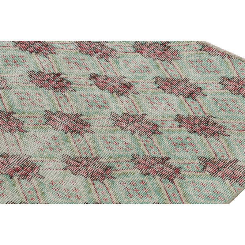 One-of-a-Kind Rectangle 5’4”x8’ Hand Knotted Area Rug