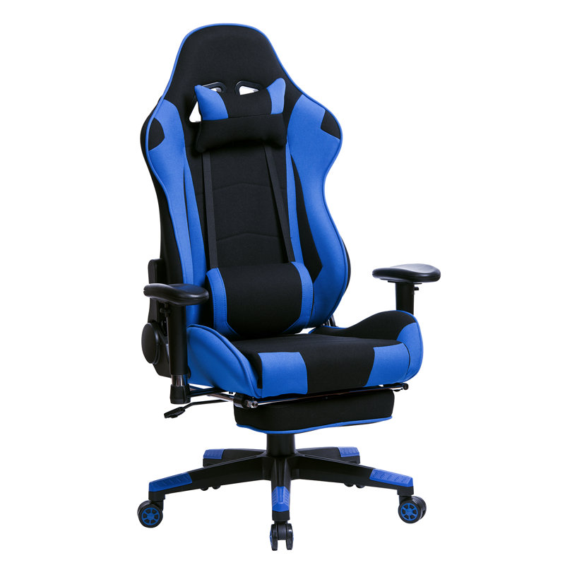 Racing Chair, Blue/Black