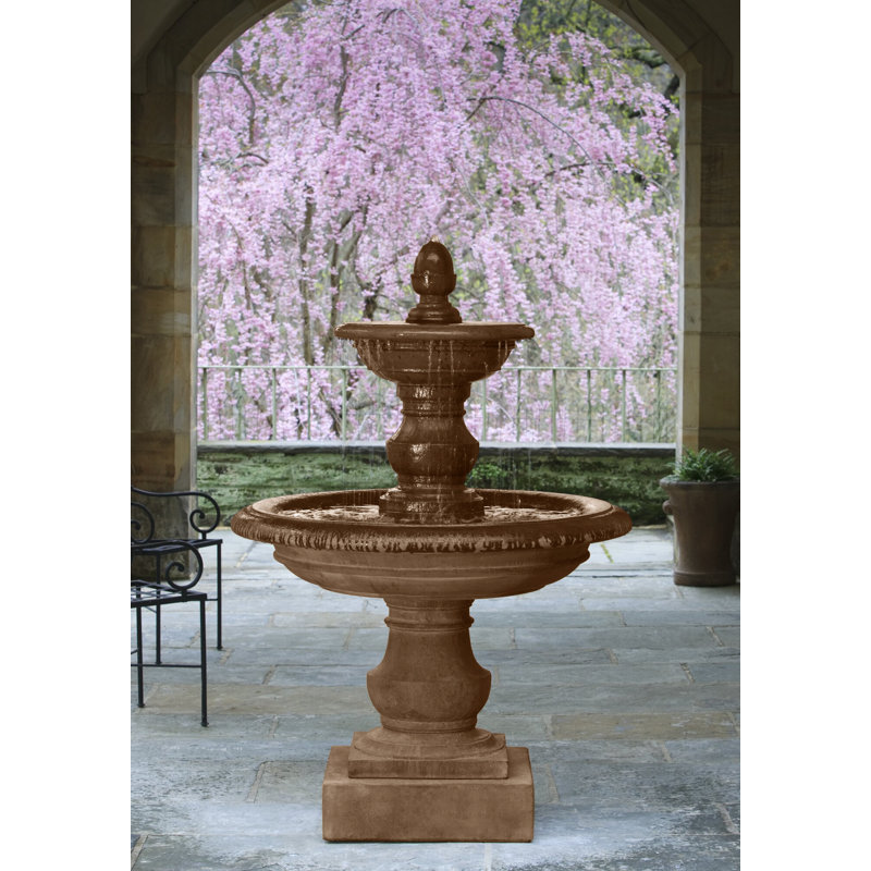 San Pietro Fountain, Aged Limestone