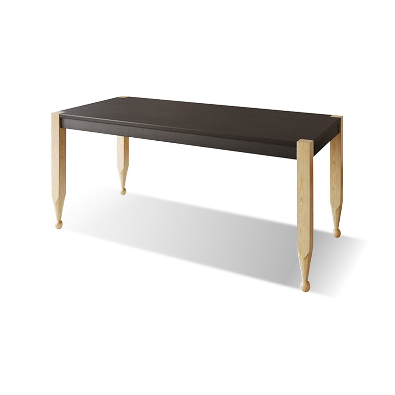 Black Rectangular Solid Wood Butterfly Leaf Dining Table, 29.53"H x 62.99"L x 31.5"W