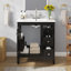Meuble-lavabo moderne avec lavabo en céramique et 3 tiroirs-1422195501