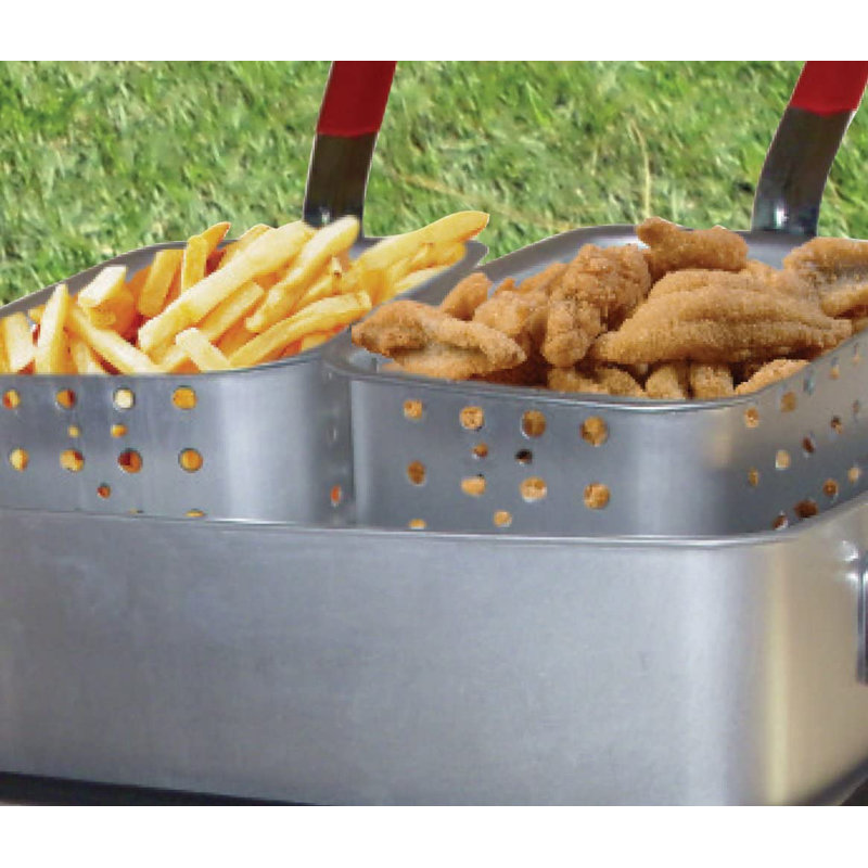 King Kooker 24″ Rectangular Outdoor Cooker Package with Rectangular Fry Pan